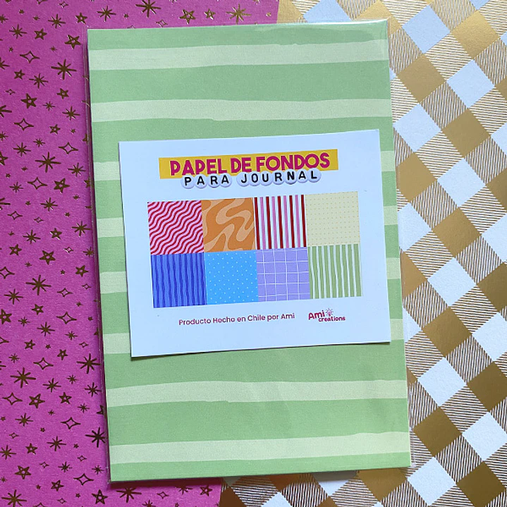 Papel decorativo para Journal | Mix Colorido #3 1
