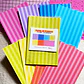 Papel decorativo para Journal | Mix Líneas Arcoíris - Miniatura 2