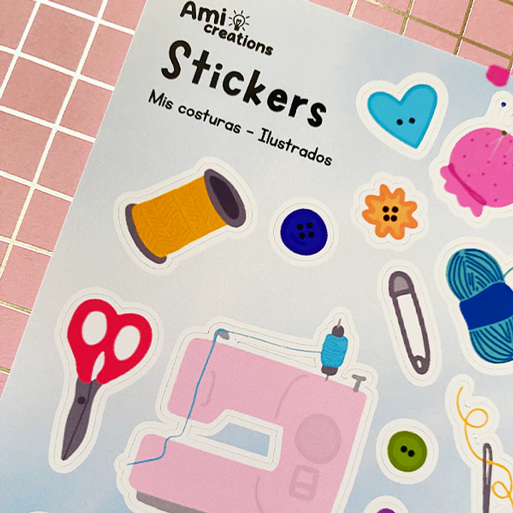Stickers ilustrados 