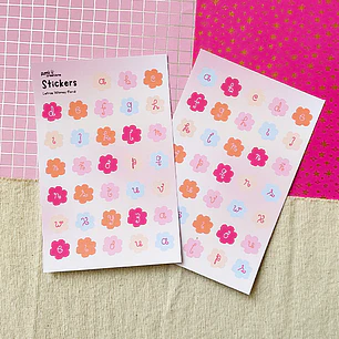 Stickers Letras 