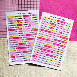Stickers Frases en español | 