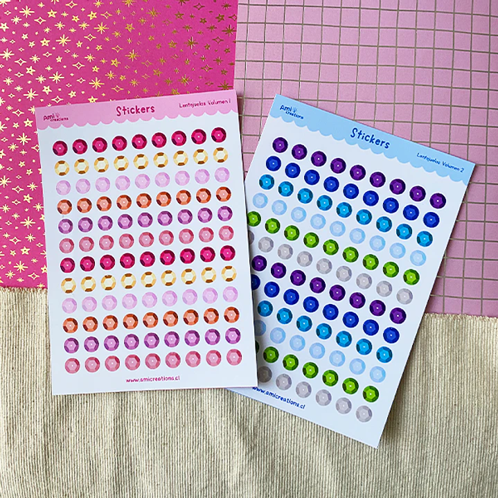 Stickers ilustrados 