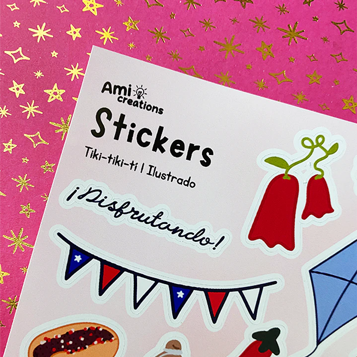 Stickers ilustrados 