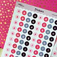 Stickers Letras Clásicas 