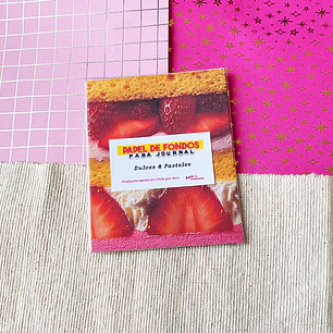 Mini Papel decorativo para Journal | Dulces & Pasteles