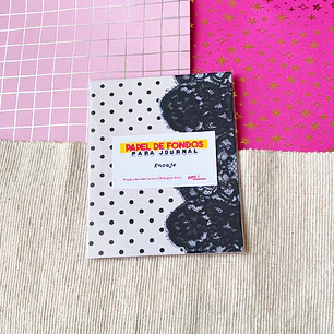 Mini Papel decorativo para Journal | Encaje