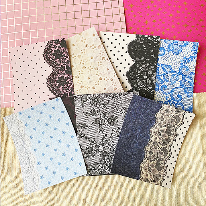 Mini Papel decorativo para Journal | Encaje 3