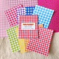Mini Papel decorativo para Journal | Mantas de picnic - Miniatura 1