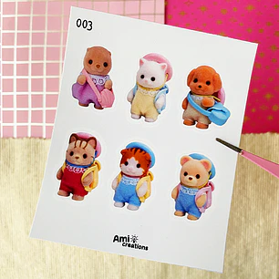Mini stickers - Ternurines | 003