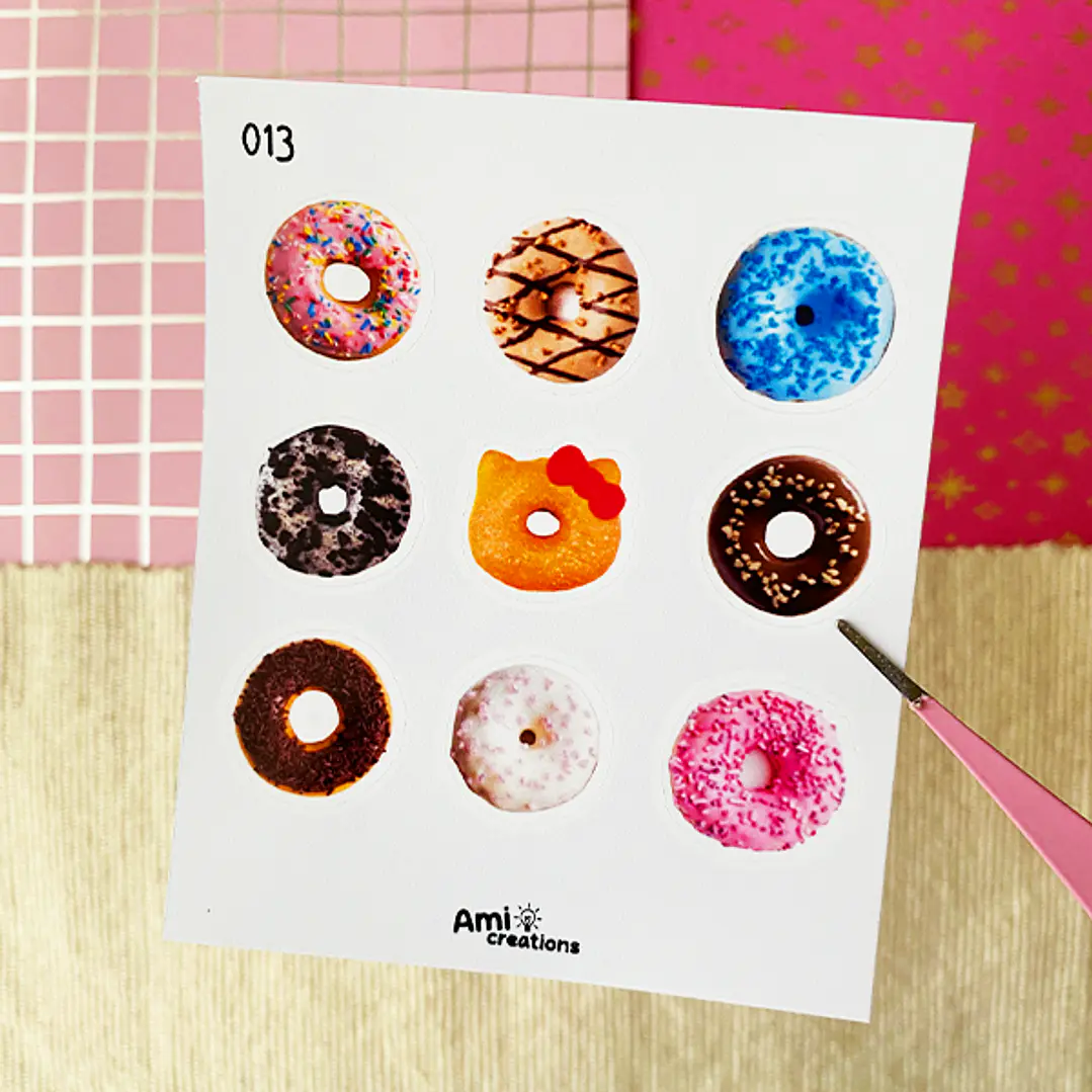 Mini stickers - Donas | 013 1
