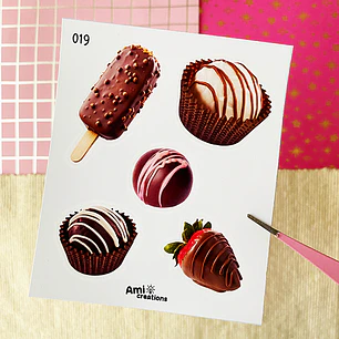 Mini stickers - Chocolates | 019