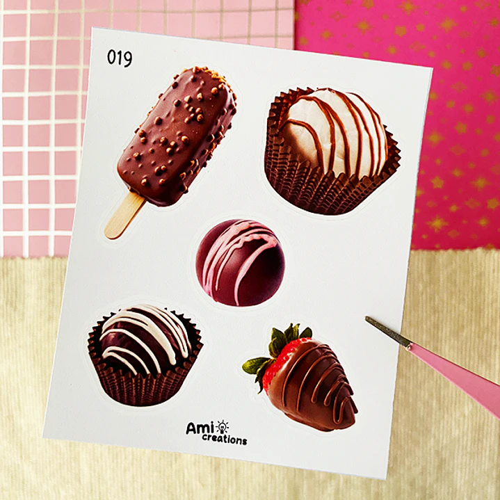 Mini stickers - Chocolates | 019 1