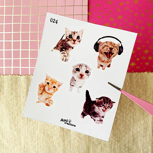 Mini stickers - Gatitos | 024