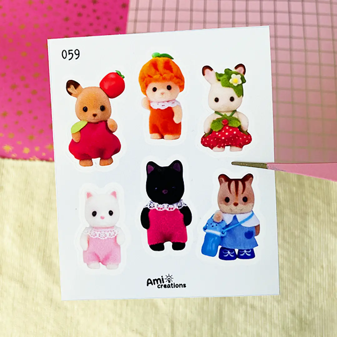Mini stickers - Ternurines | 059 1