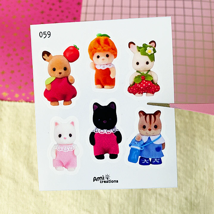Mini stickers - Ternurines | 059 1