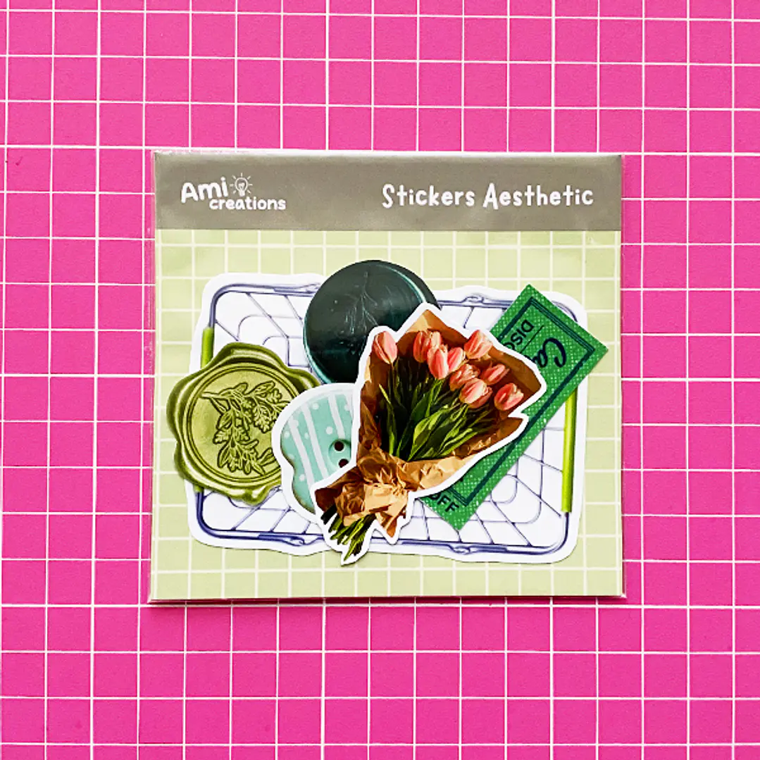 Stickers Aesthetic | Verde 1