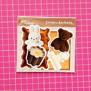 Stickers Aesthetic | Café