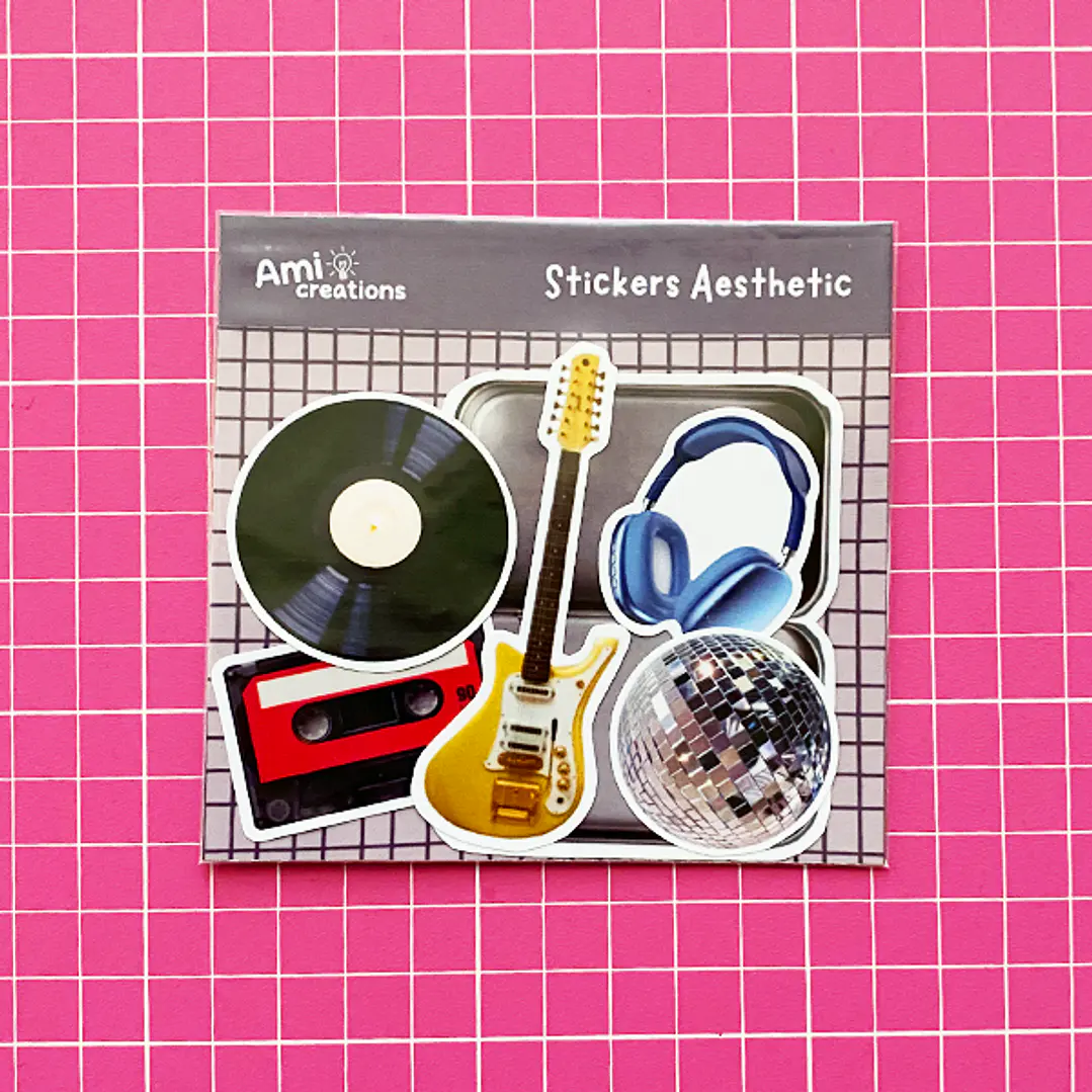 Stickers Aesthetic | Negro 1