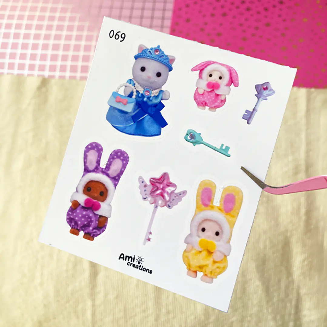 Mini stickers - Ternurines mágicos | 069 1