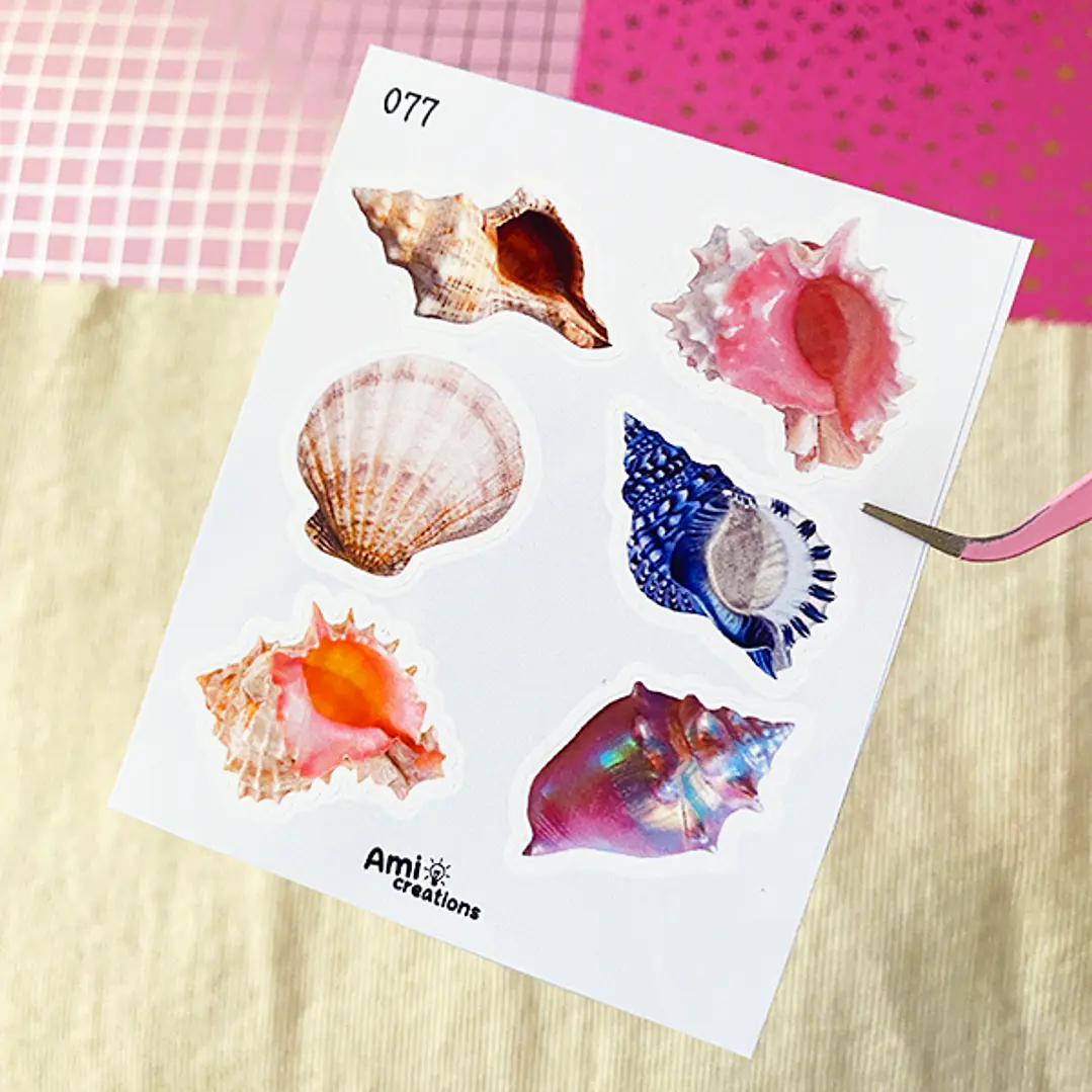 Mini stickers - Conchitas | 077 1