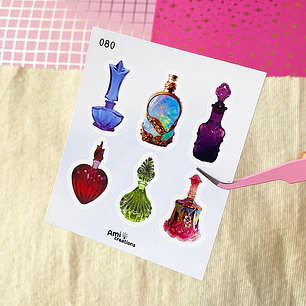 Mini stickers - Pociones | 080
