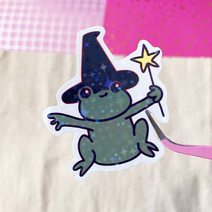 Sticker Individual | Froggy Brujita