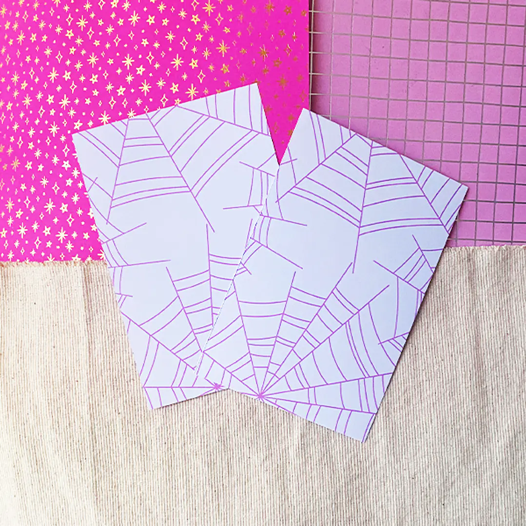 Papel decorativo para journal | Mix Halloween 3