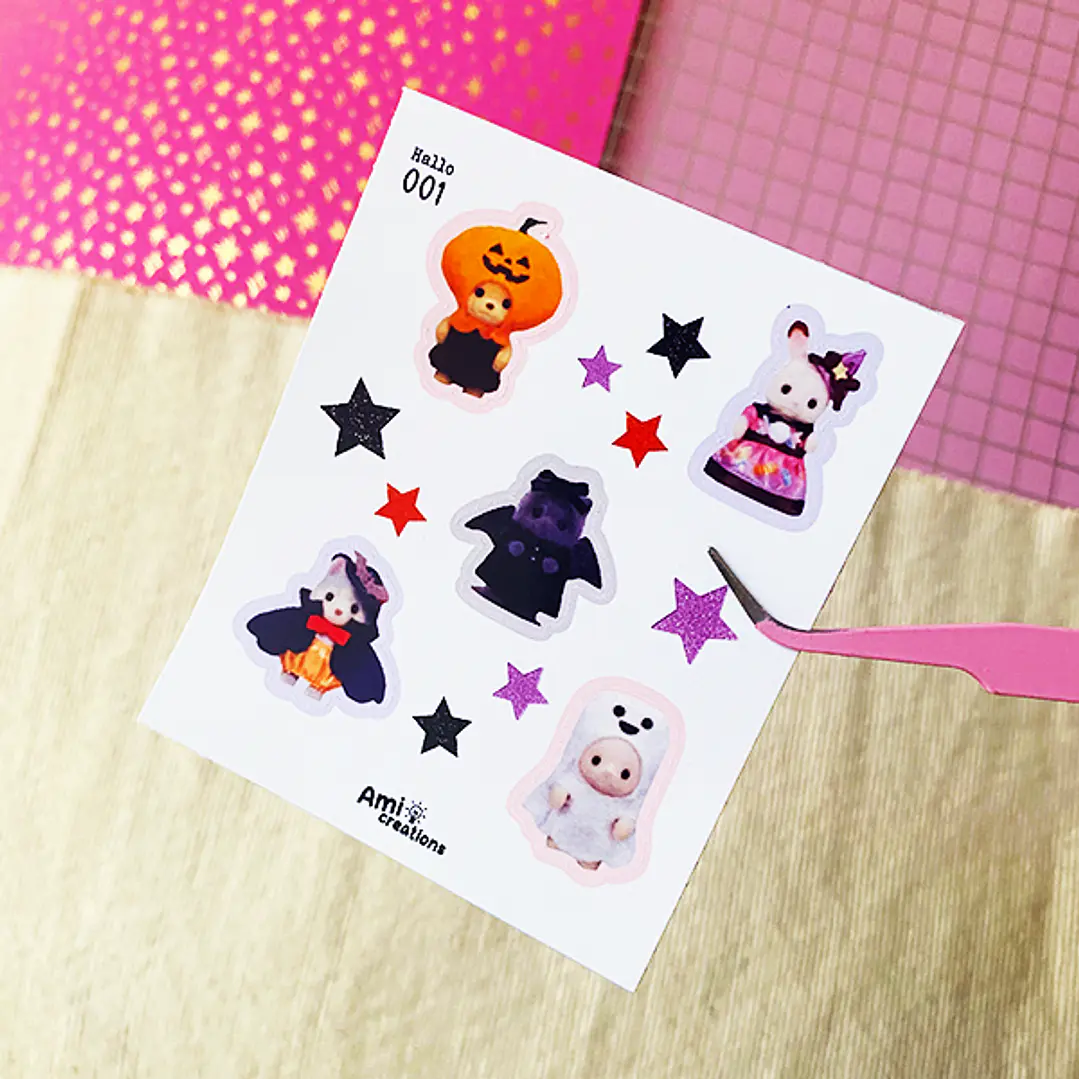 Mini stickers - Ternurines | Hallo 001 1