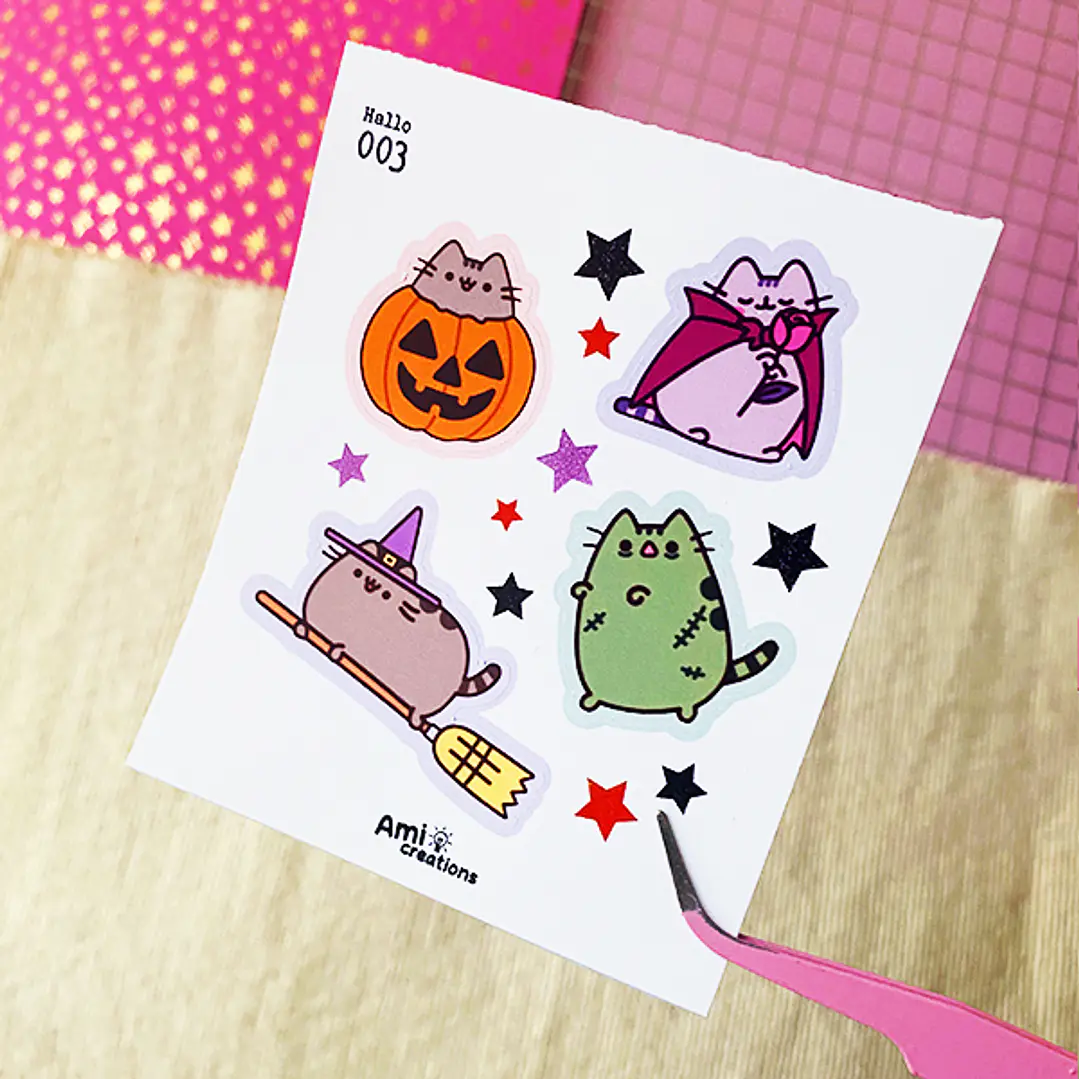 Mini stickers - Pusheen | Hallo 003 1