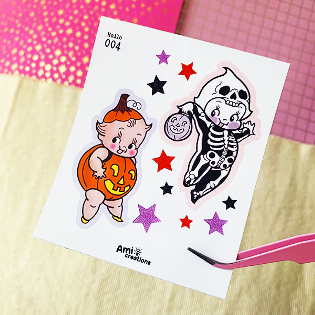 Mini stickers - Kewpie | Hallo 004 1
