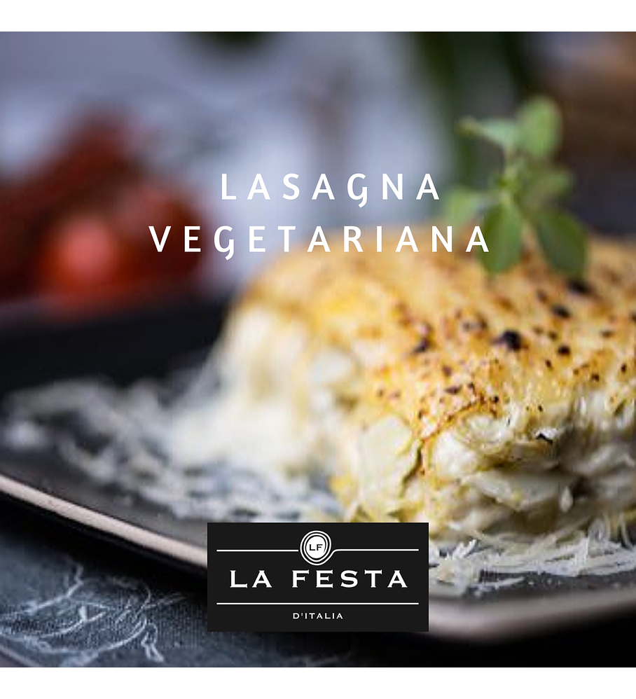 Lasagna Vegetariana Mediana - 1.200 grs.