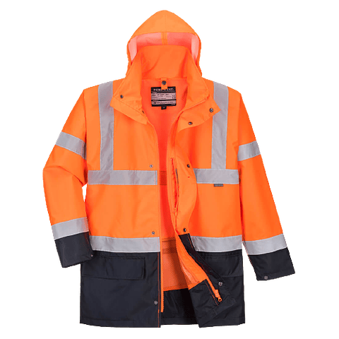 Parka Alta-Visibilidade 5 em 1 | Portwest