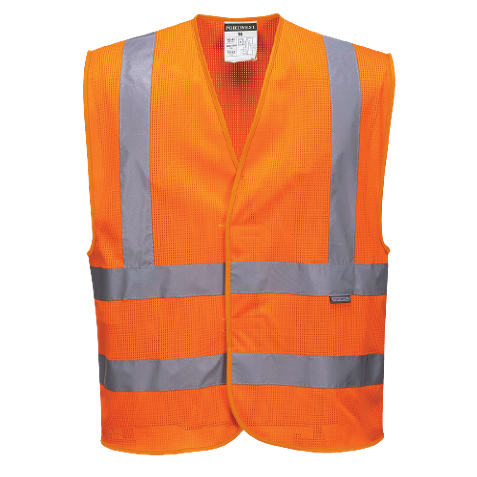 Colete Trabalho em Rede Mashair Alta-Visibilidade | Portwest 2