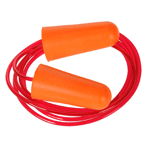 Tampões de Espuma em PU com Cordão | Portwest (Caixa 200uni)