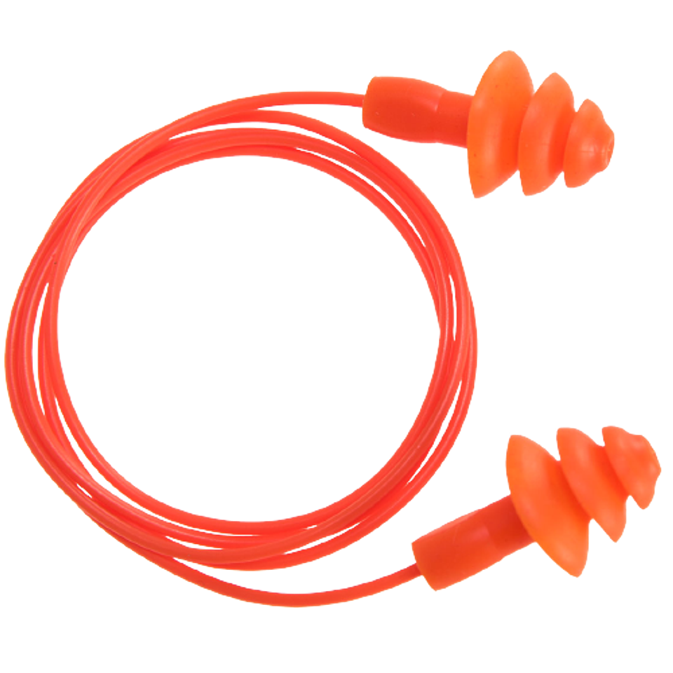 Auricular reutilizável com fio TPR (Caixa 50uni) 1