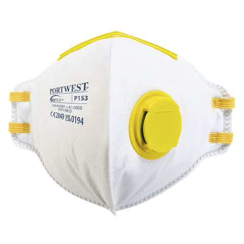 Máscara Dobrável com Válvula FFP1 | Portwest