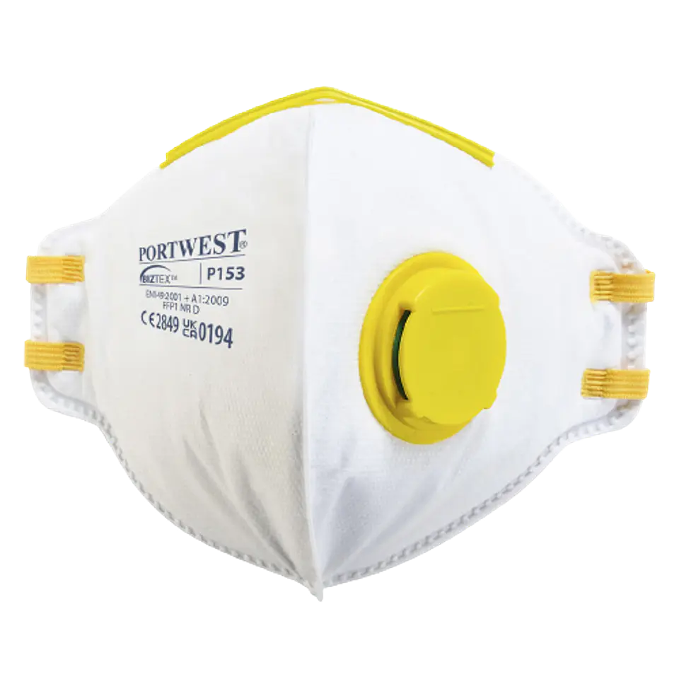 Máscara Dobrável com Válvula FFP1 | Portwest 1