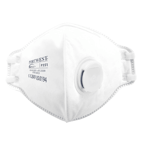 Máscara Dobrável com Válvula FFP3 | Portwest