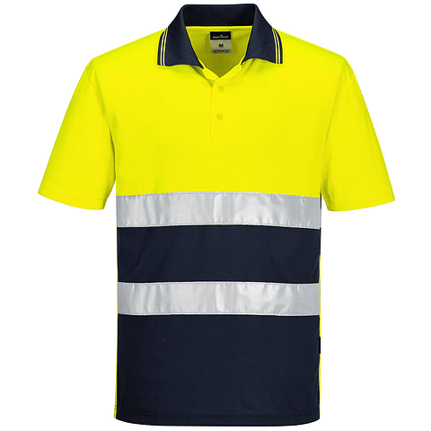Polo Alta Visibilidade Bicolor | Portwest