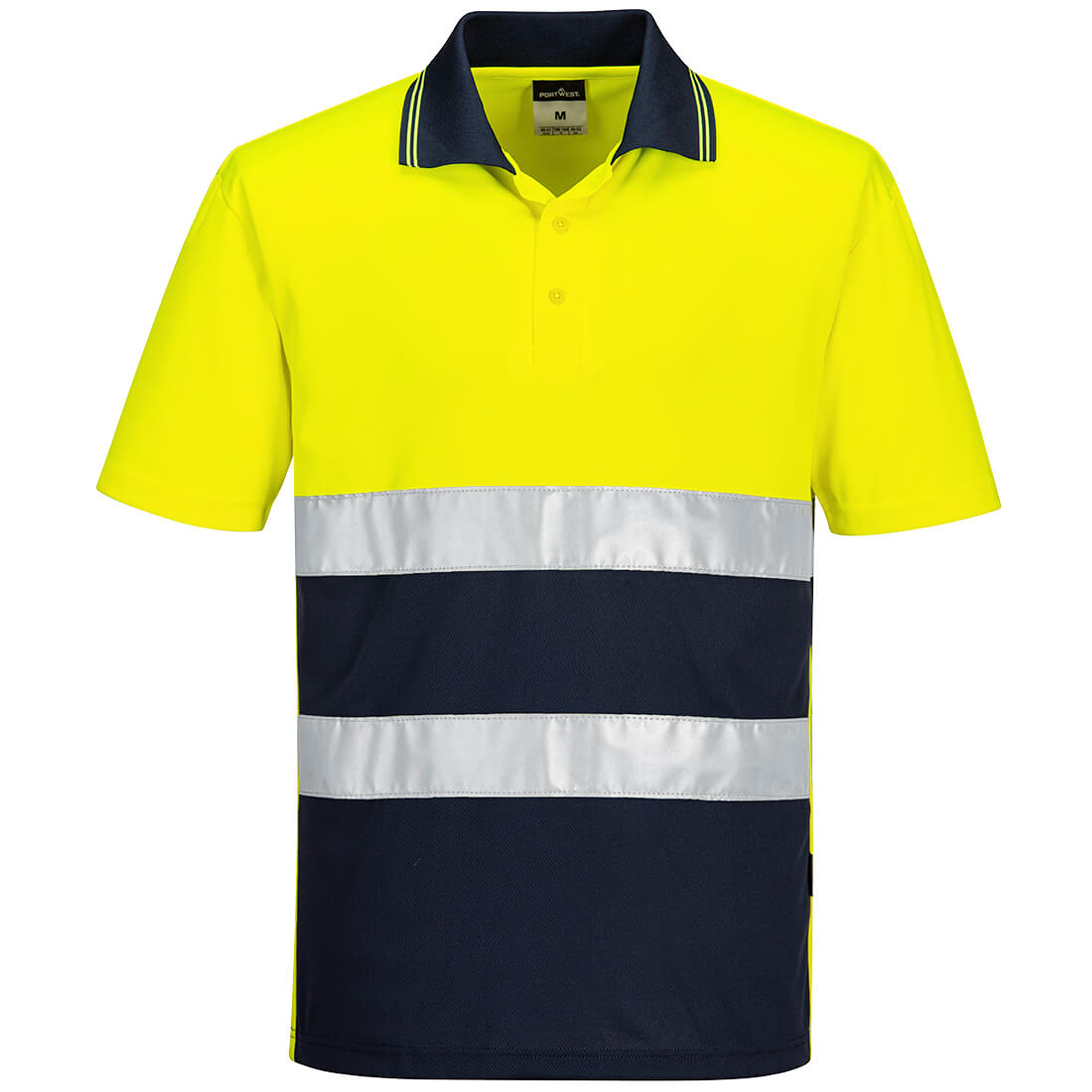 Polo Alta Visibilidade Bicolor | Portwest 1
