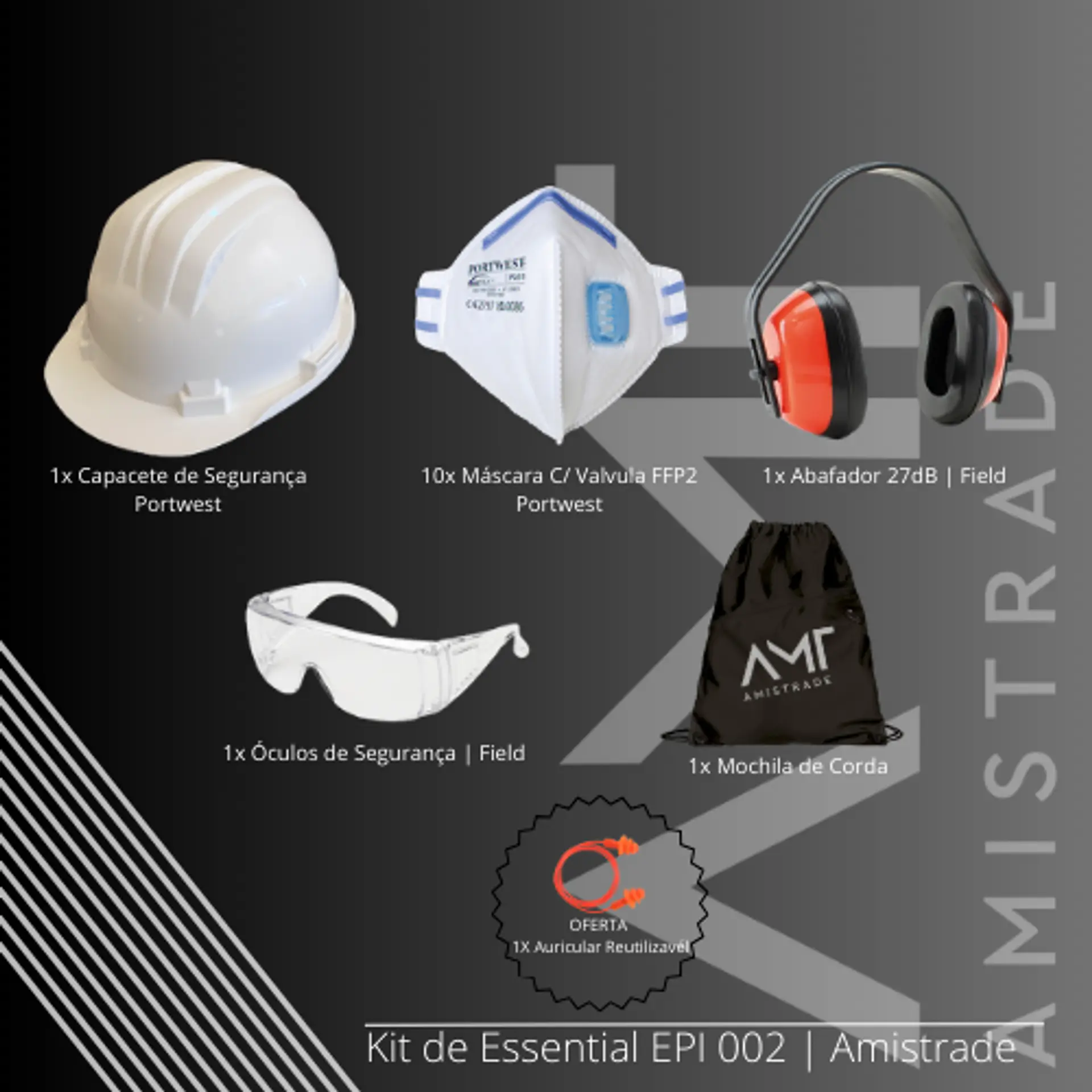 Kit EPI essentiel 002 | Amistrade 1