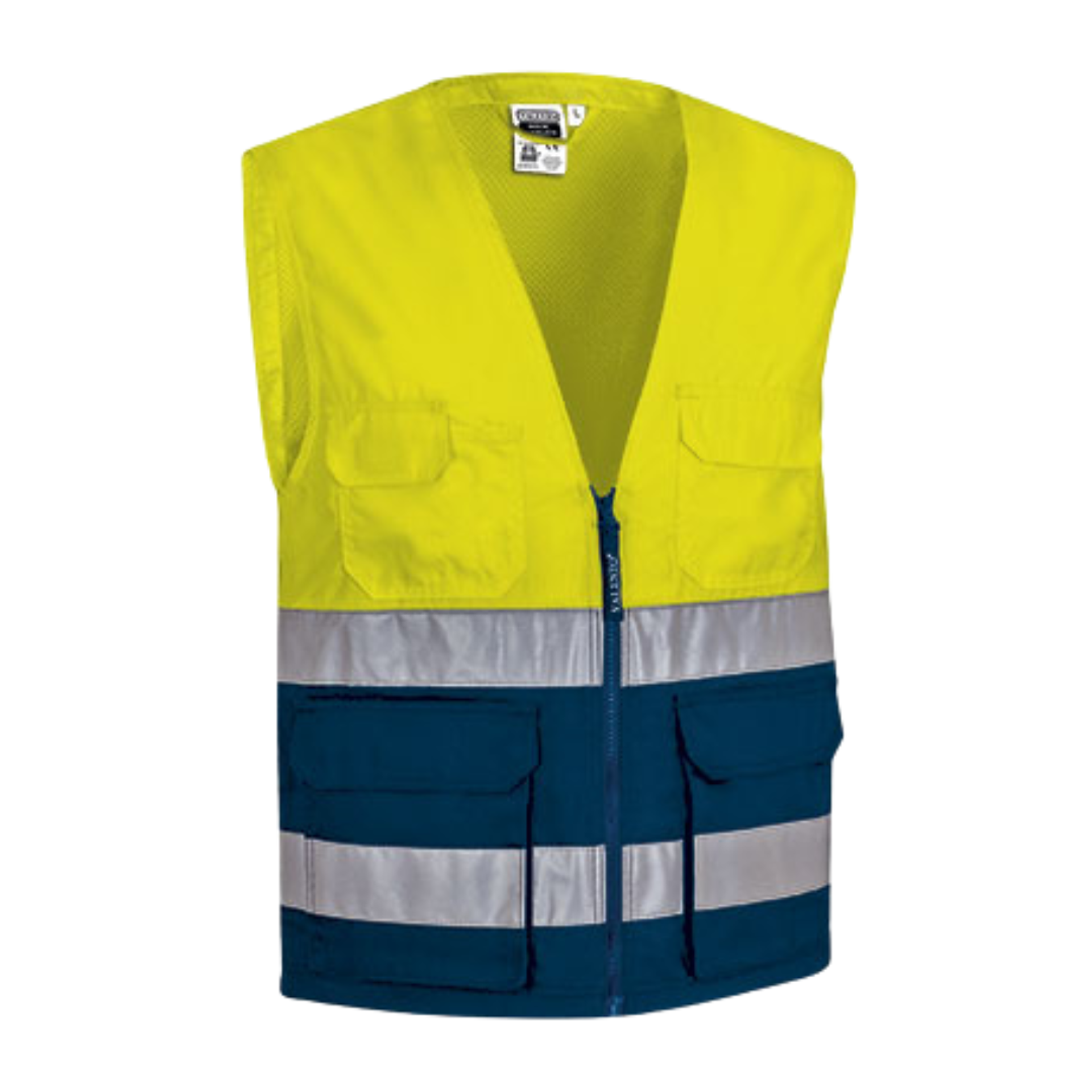 Colete de Alta Visibilidade Multibolsos | Valento 1