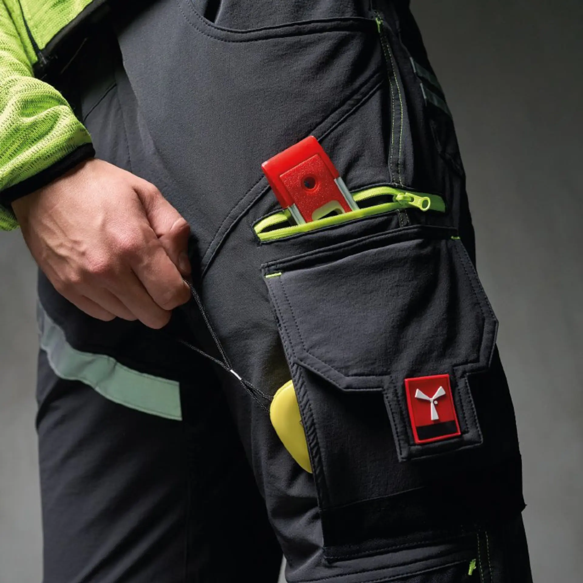 Pantalon multi-saisons avec poches et bandes réfléchissantes NEXT4W | PAYPER 7