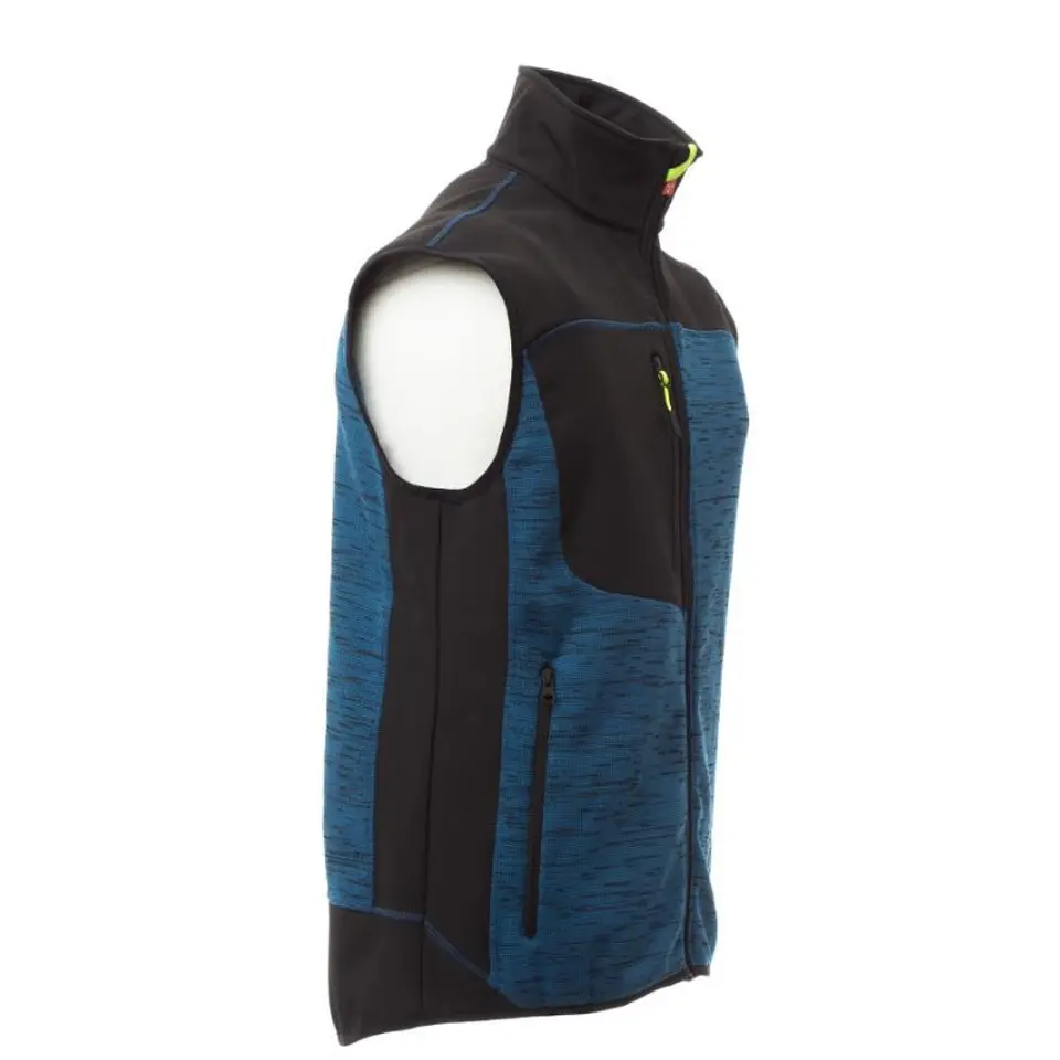 Gilet technique bicolore avec empiècements softshell TOUR | PAYPER 3