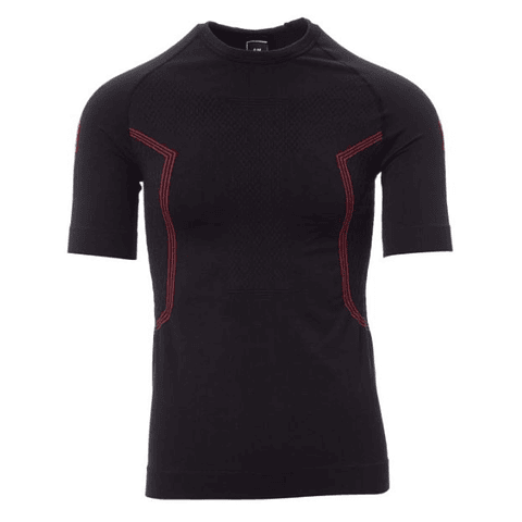 Camisola Térmica Masculina Manga Curta THERMO PRO 280 Black | PAYPER