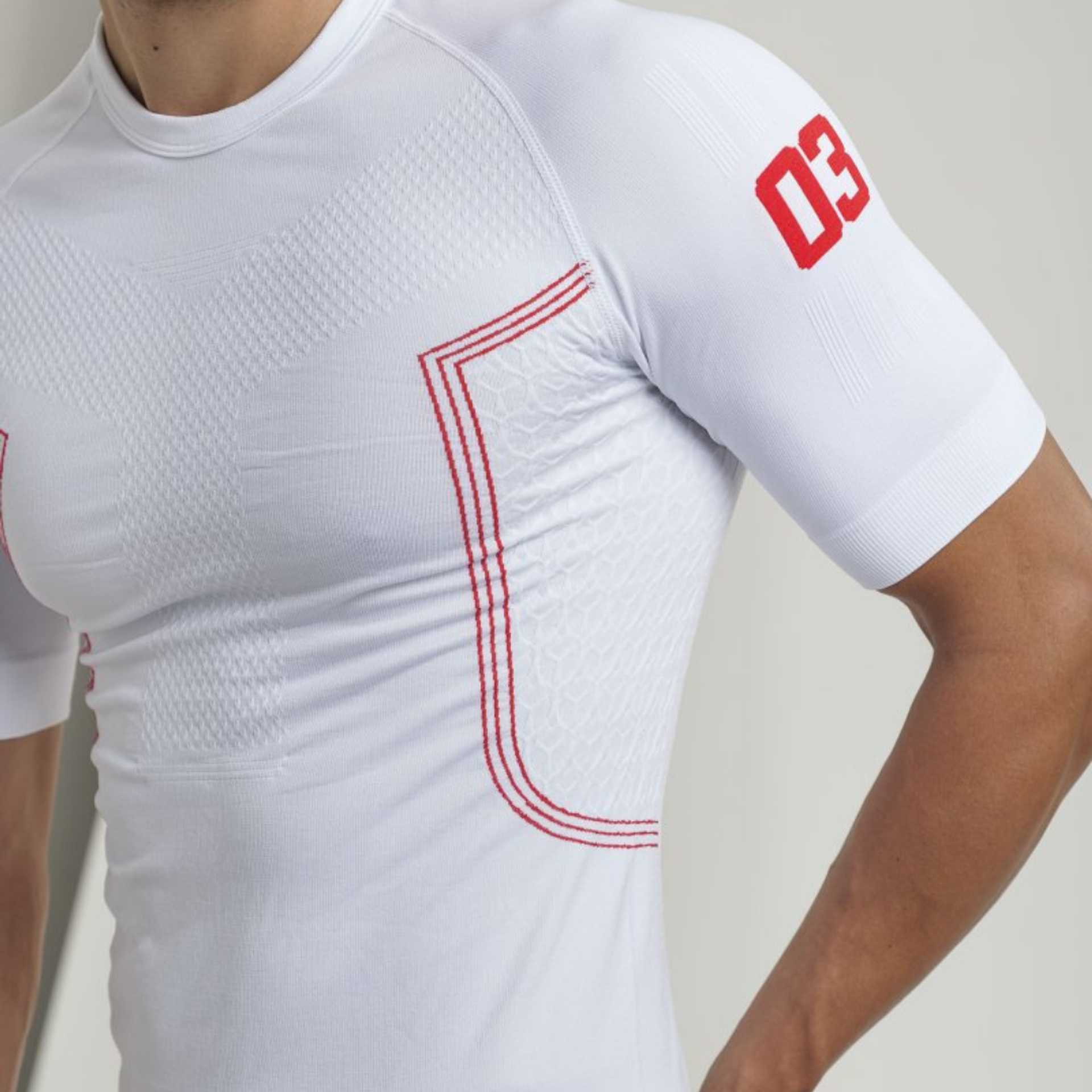 Camisola Térmica Masculina Manga Curta THERMO PRO 280 White | PAYPER 4