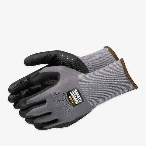 Luvas de Trabalho ECOFLEXDOT PACK12 | Safety Jogger​