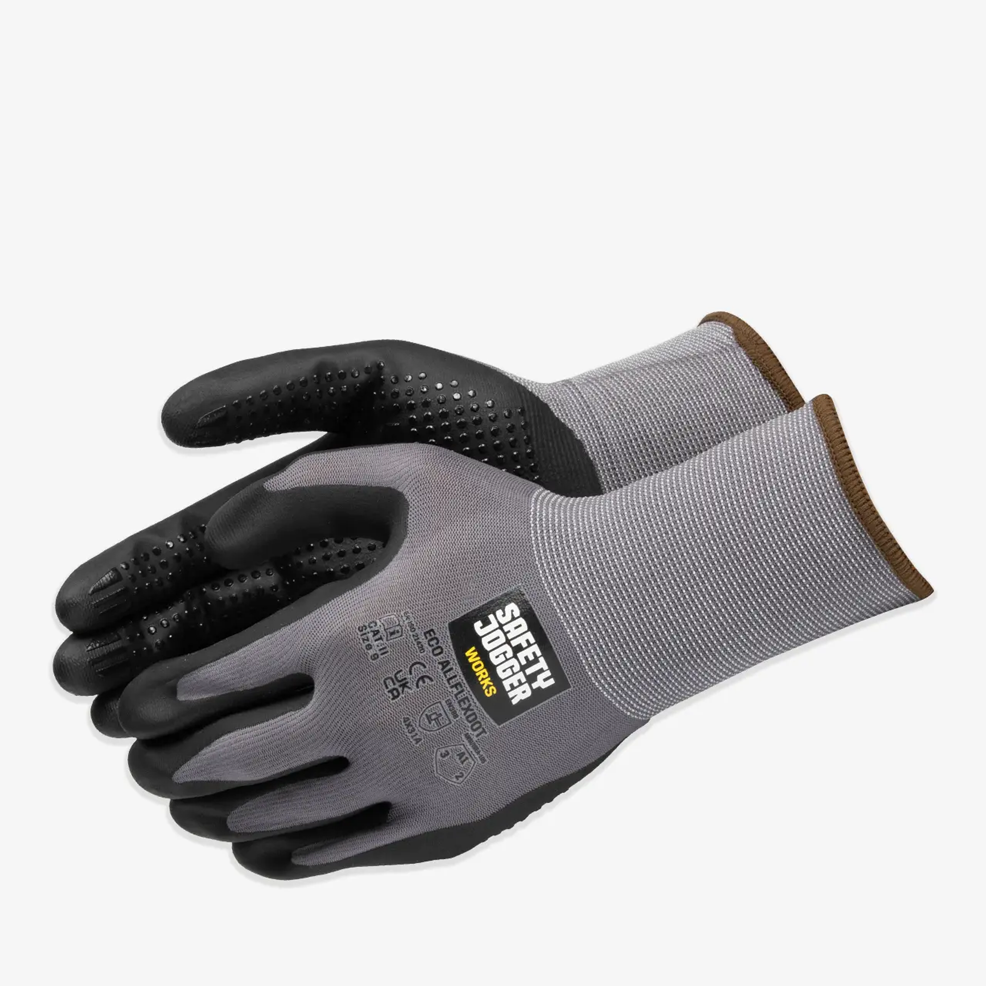 Luvas de Trabalho ECOFLEXDOT PACK12 | Safety Jogger​ 1