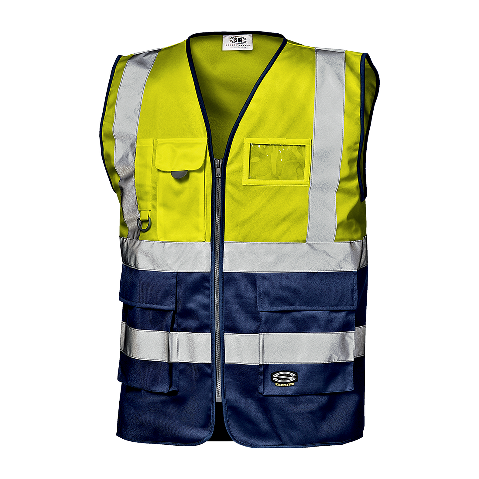 Colete de Alta Visibilidade GRIFONE | Sir Safety System​ 1