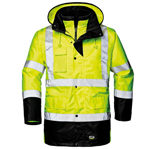 Casaco de Alta Visibilidade 4 em 1 MOTORWAY SPLIT | Sir Safety System